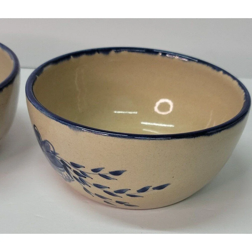 Yesteryears Pottery Set of bowls Hand Turned Marshall Texas